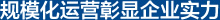 規(guī)?；\(yùn)營(yíng)彰顯企業(yè)實(shí)力